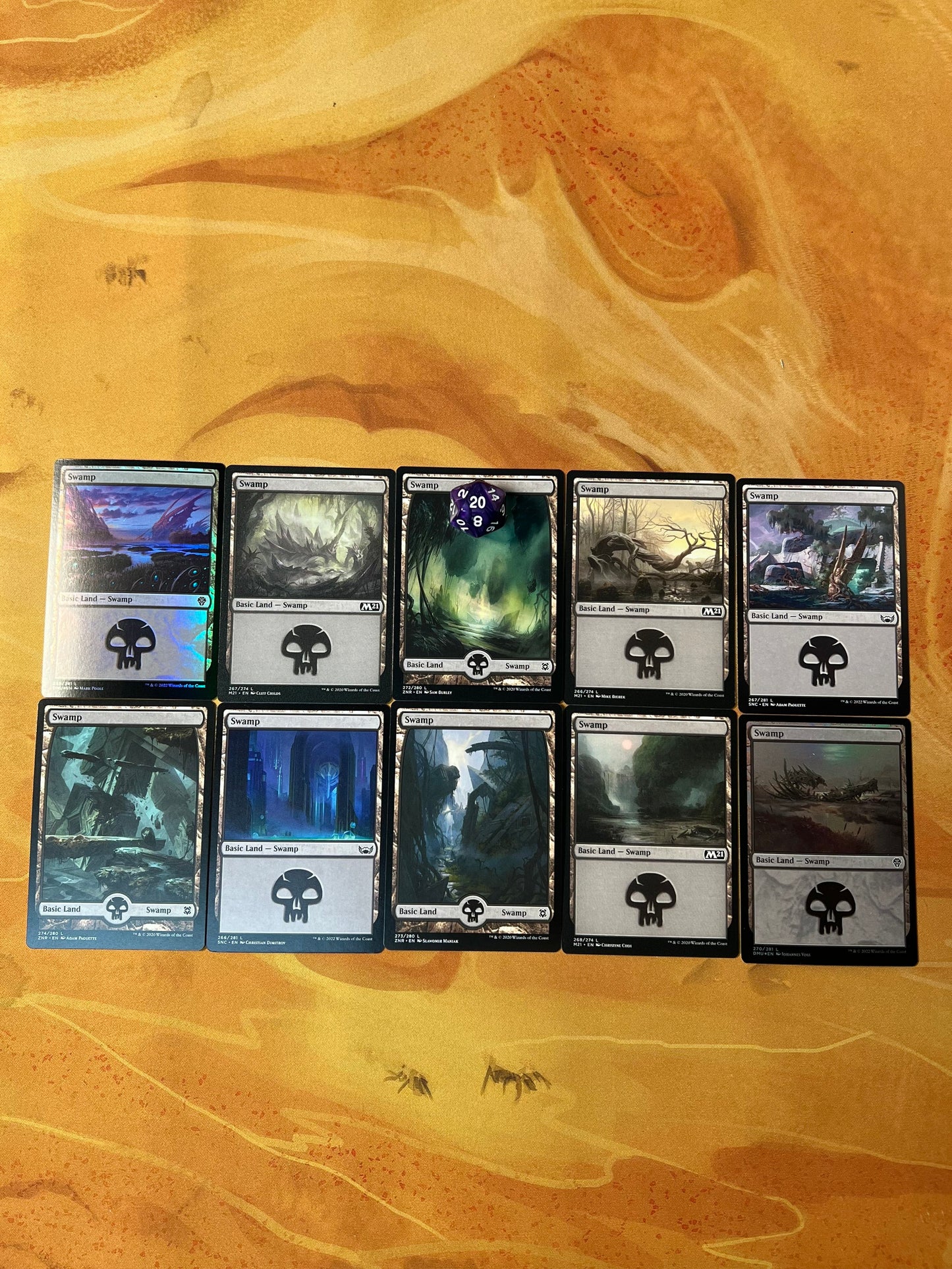 PICK YOUR COLOR - Basic Land Mystery Pack