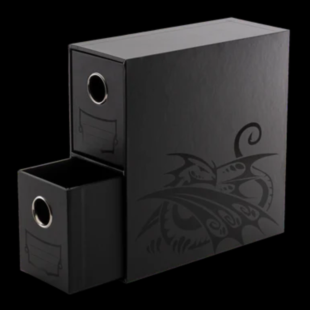 Dragon Shield Storage: Fortress Card Drawers Verticle 2 - Black