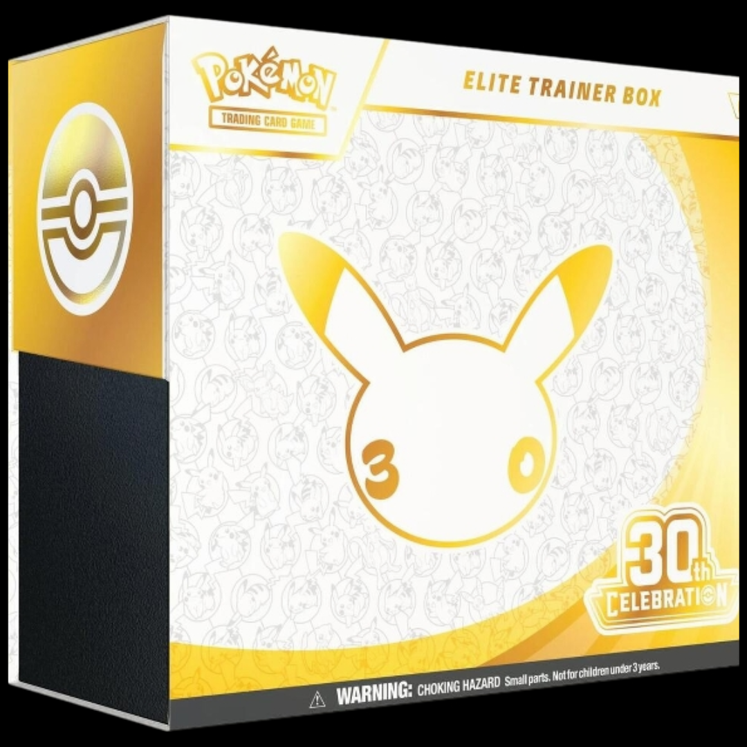 PRE ORDER Pokemon 30th Celebration Elite Trainer Box (EXPECTED TO SHIP 9/16)