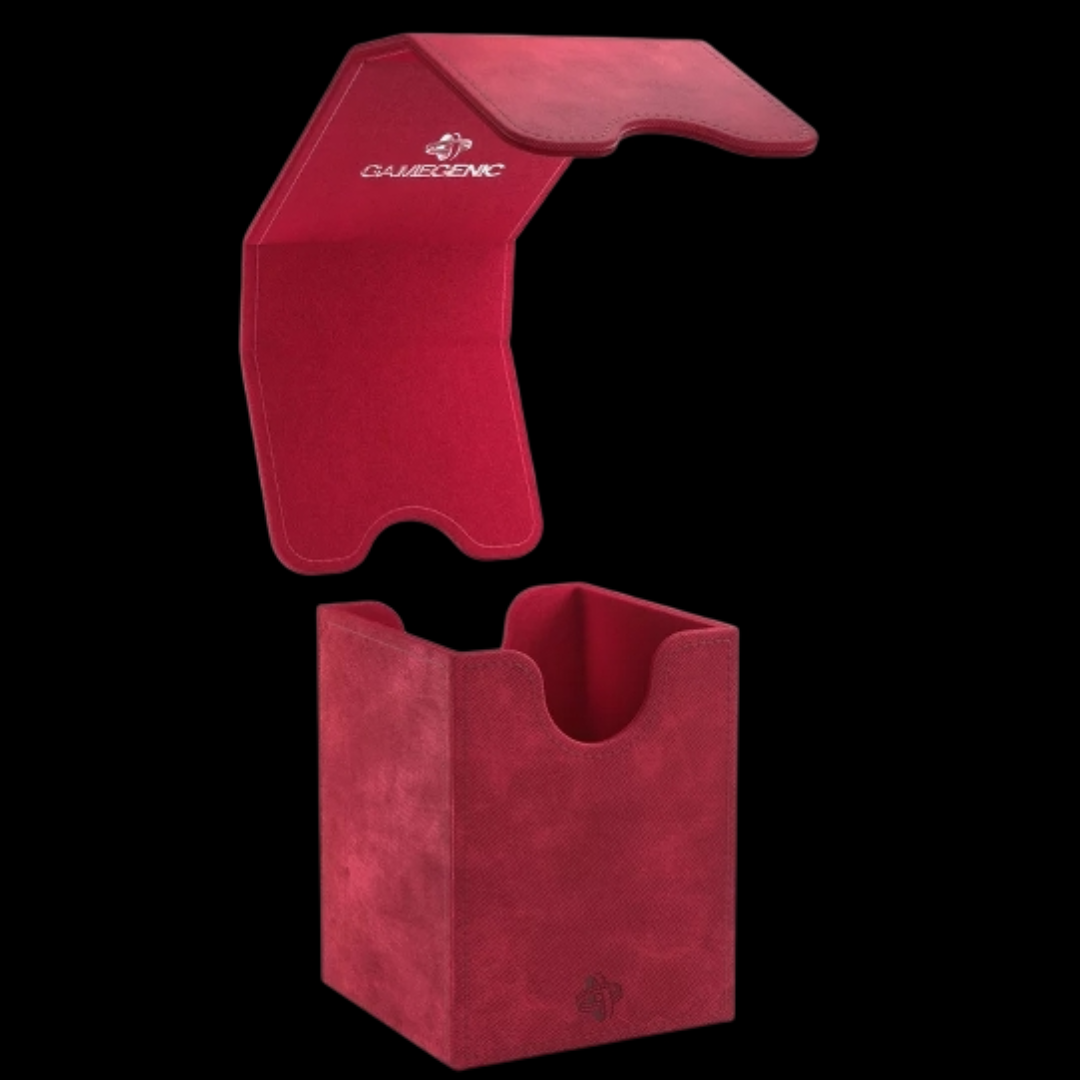 GAMEGENIC: SQUIRE 100+ XL DECK BOX (RED)
