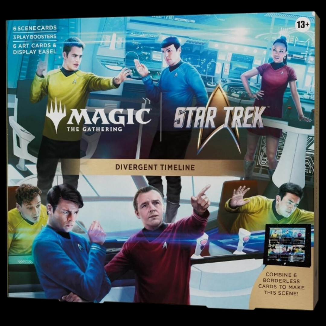 PRE ORDER Magic The Gathering: Star Trek Scene Box - Divergent Timelines (EXPECTED TO SHIP 11/13)