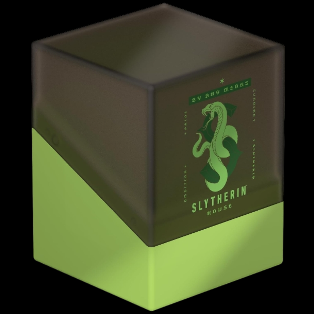 Ultimate Guard Boulder 100+ Deck Box: Harry Potter 4 Houses - Slytherin