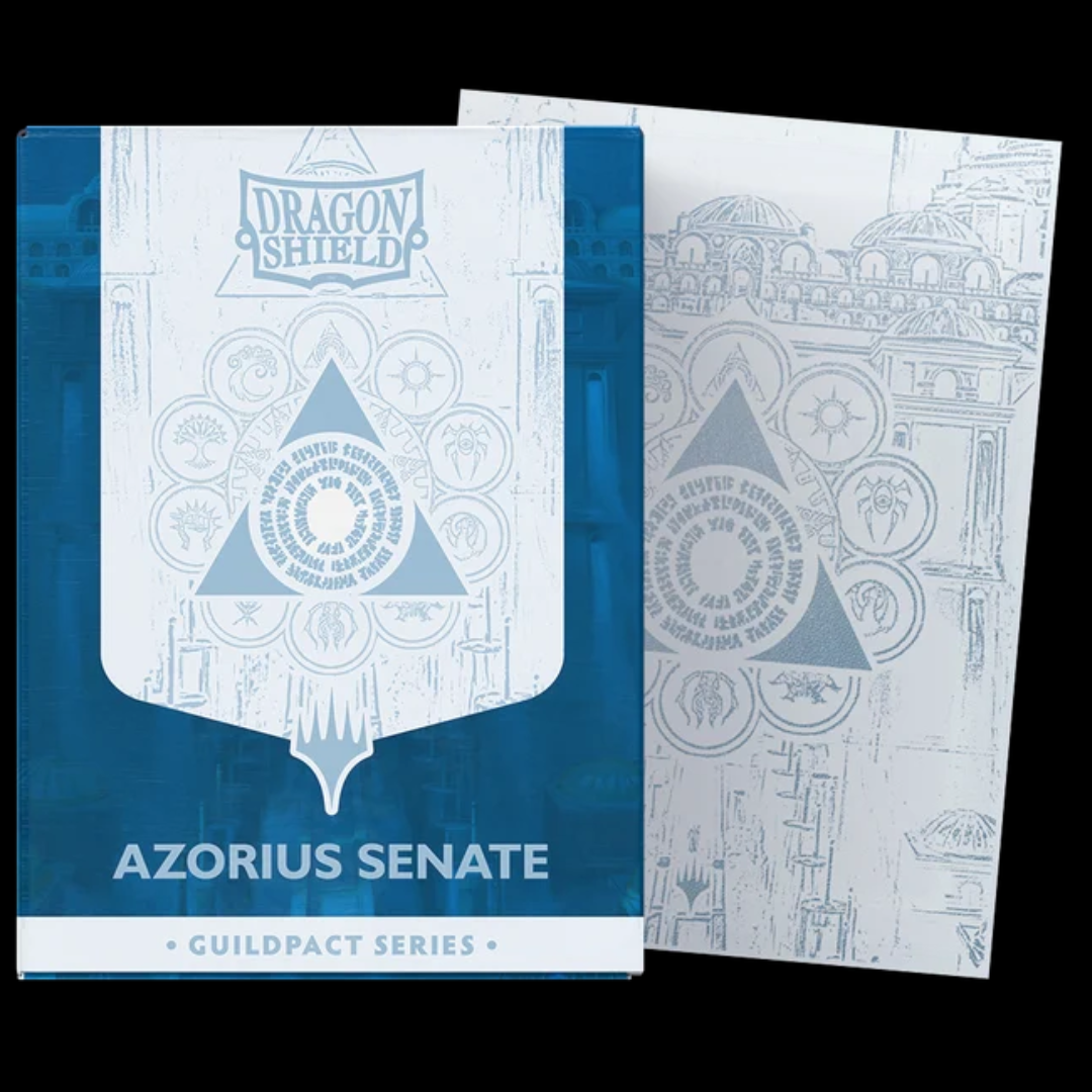 Dragon Shield Guildpact Series - Azorius Senate - Matte Dual Art Sleeves