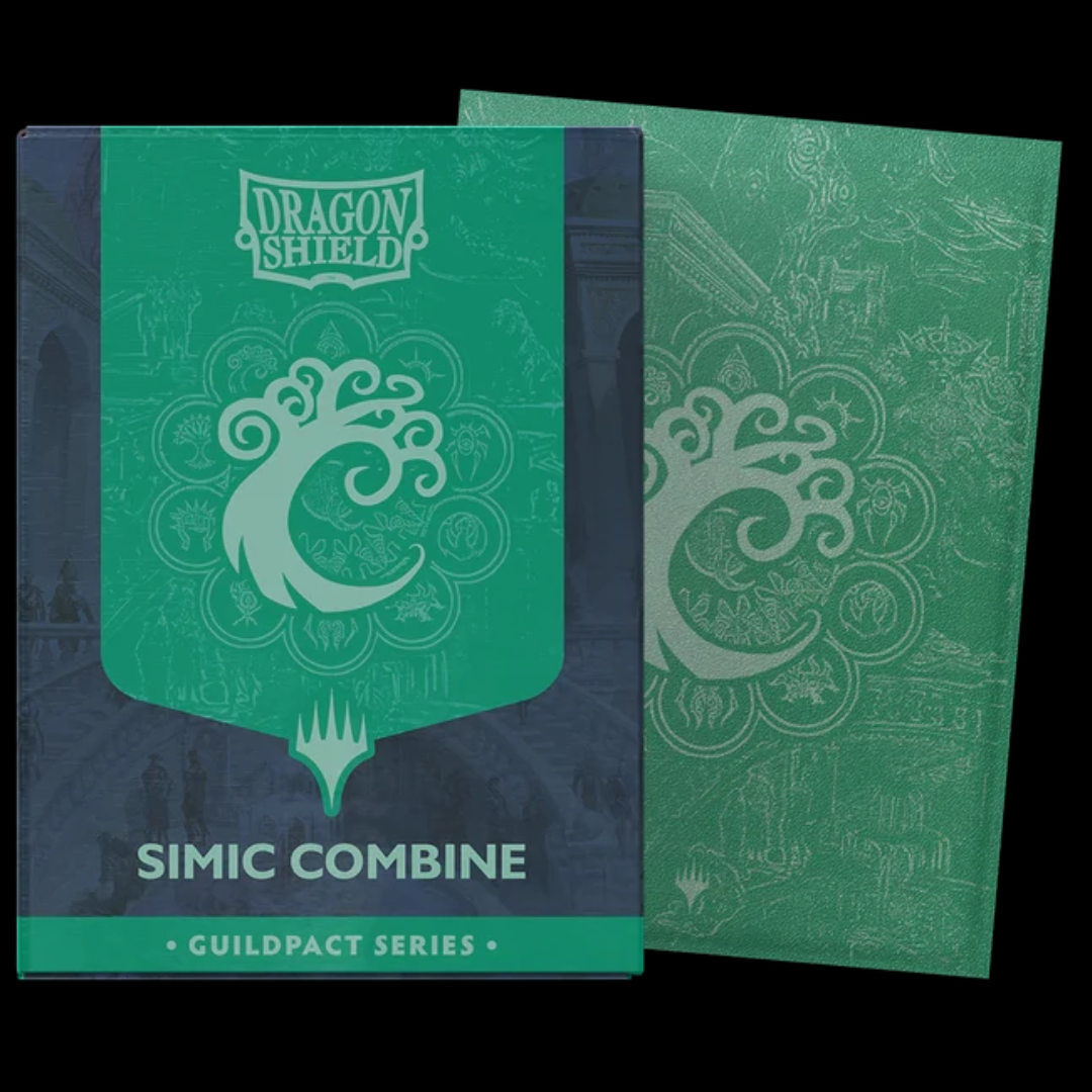 Dragon Shield Guildpact Series - Simic Combine - Matte Dual Art Sleeves