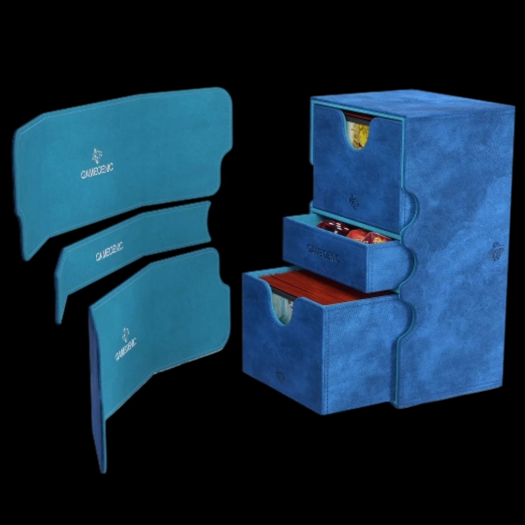 GAMEGENIC: STRONGHOLD DECK BOX 200+ XL (BLUE)