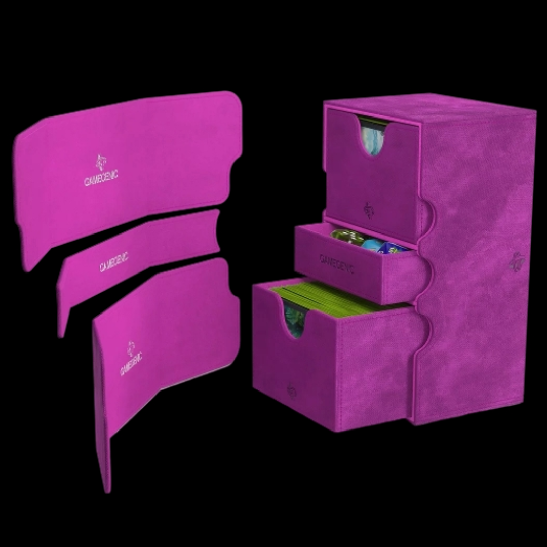 GAMEGENIC: STRONGHOLD DECK BOX 200+ XL (PURPLE)