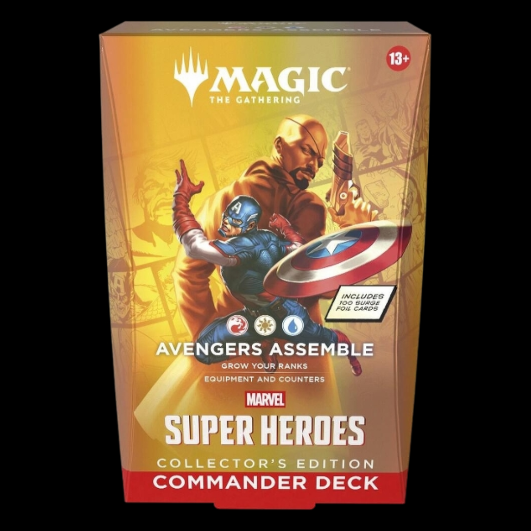 Magic The Gathering: Marvel Super Heroes Commander Deck Precon - Avengers Assemble (Collector's Edition)
