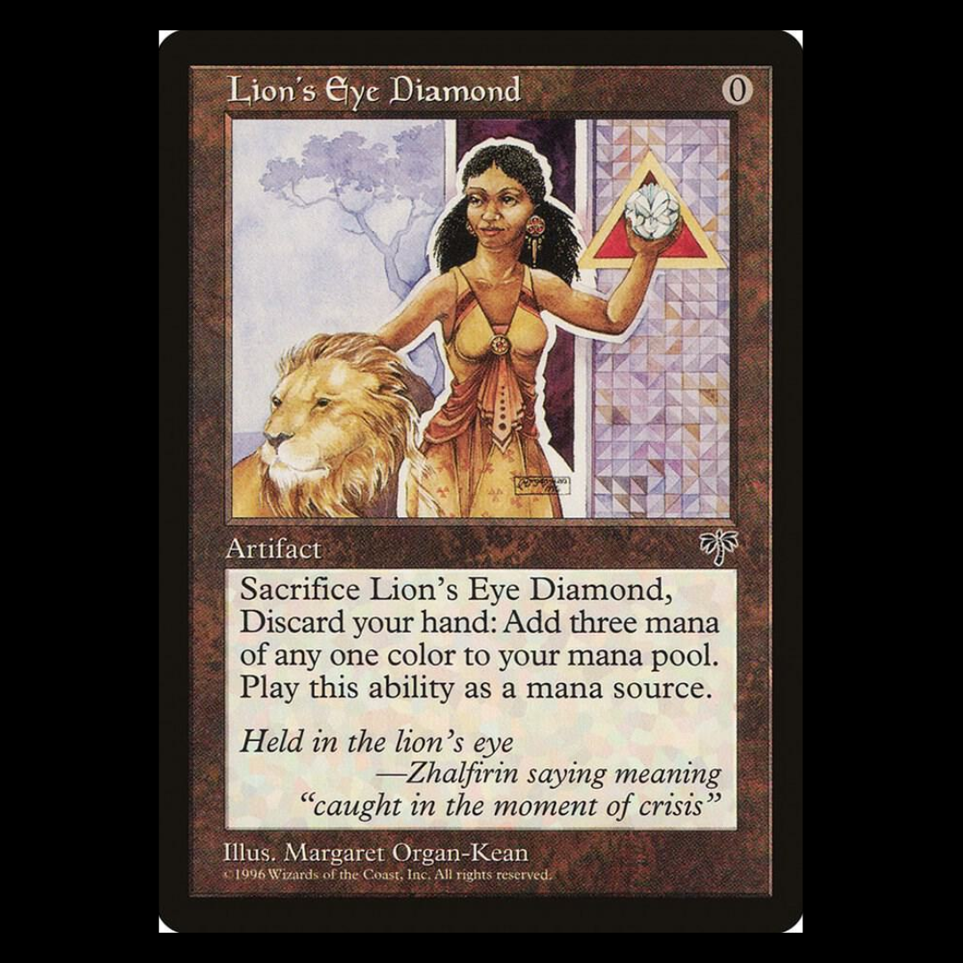 NEAR MINT Lion's Eye Diamond - Mirage
