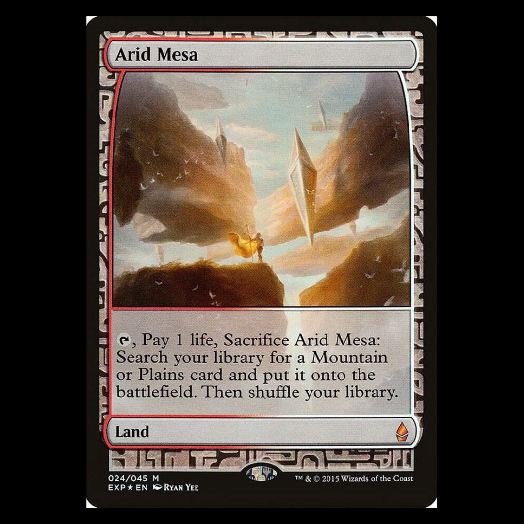 NEAR MINT FOIL Arid Mesa - Zendikar Expeditions