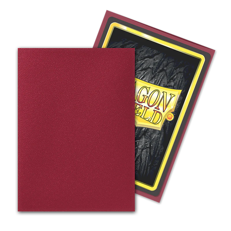 Dragon Shield Matte Sleeves - Blood Red (100)