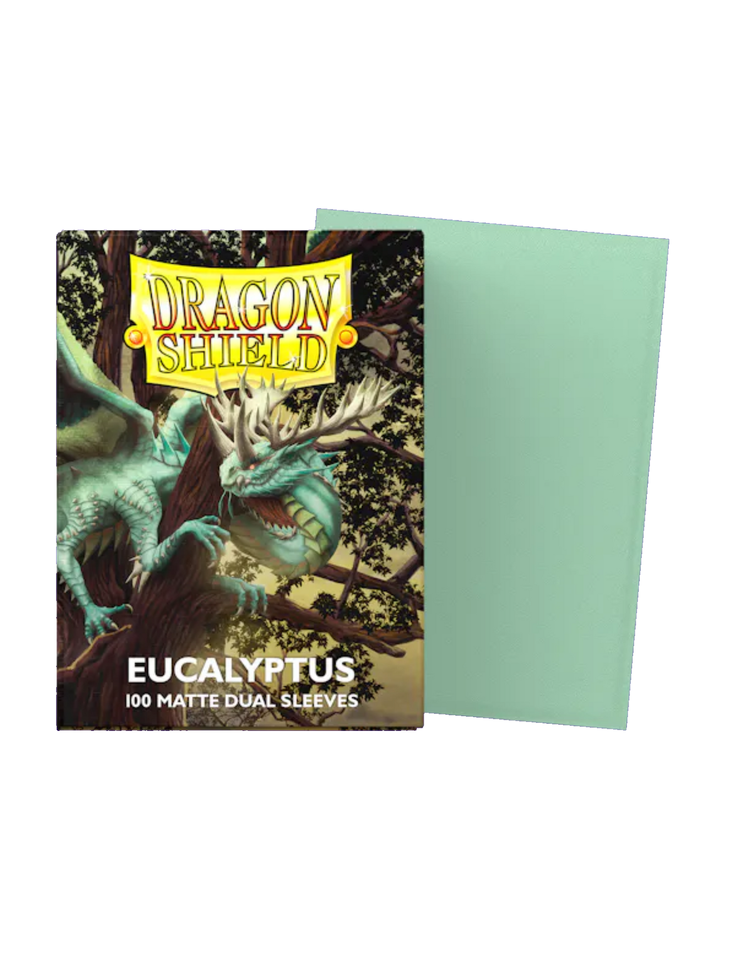 Dragon Shield Dual Matte Sleeves - Eucalyptus (100)