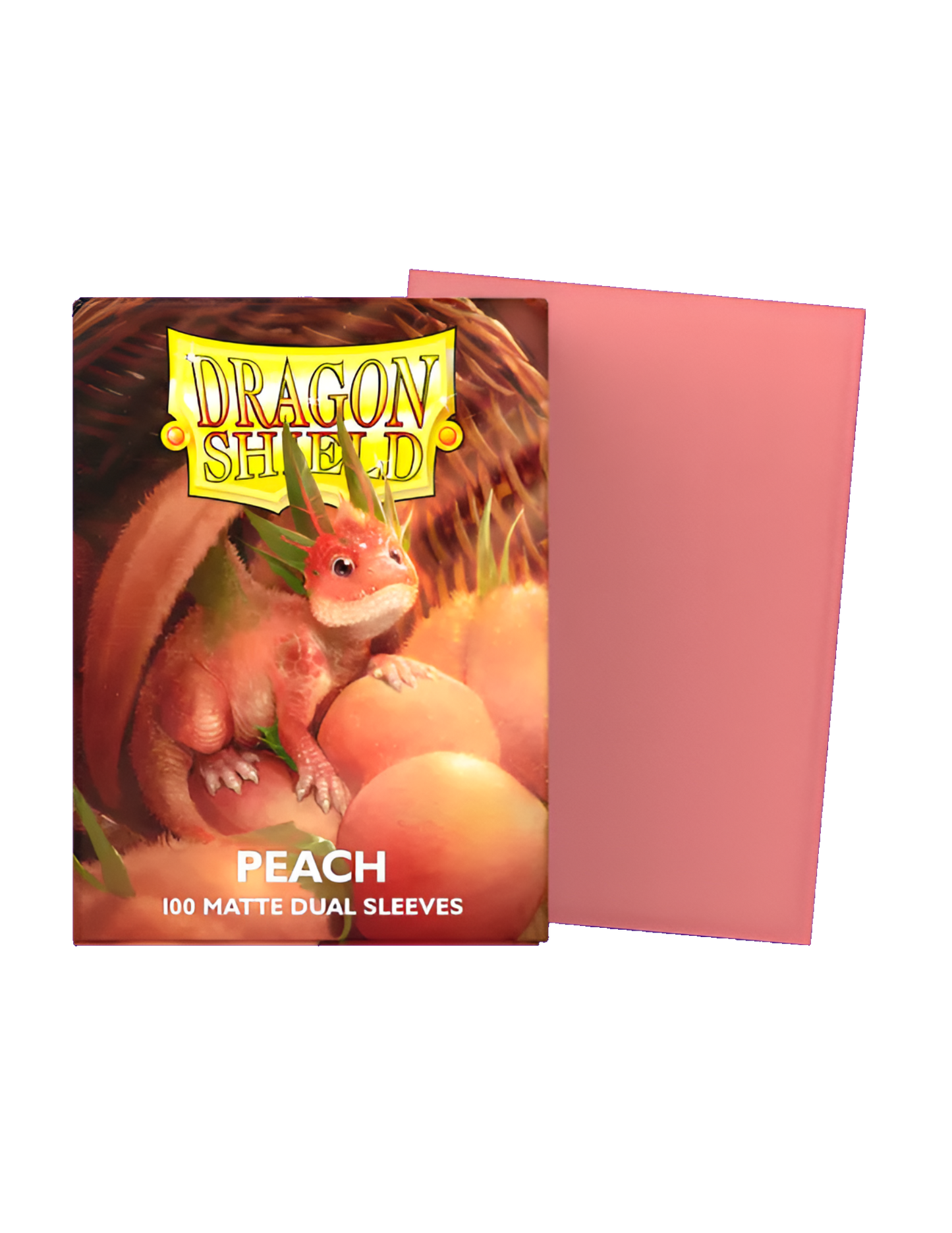 Dragon Shield Dual Matte Sleeves - Peach (100)
