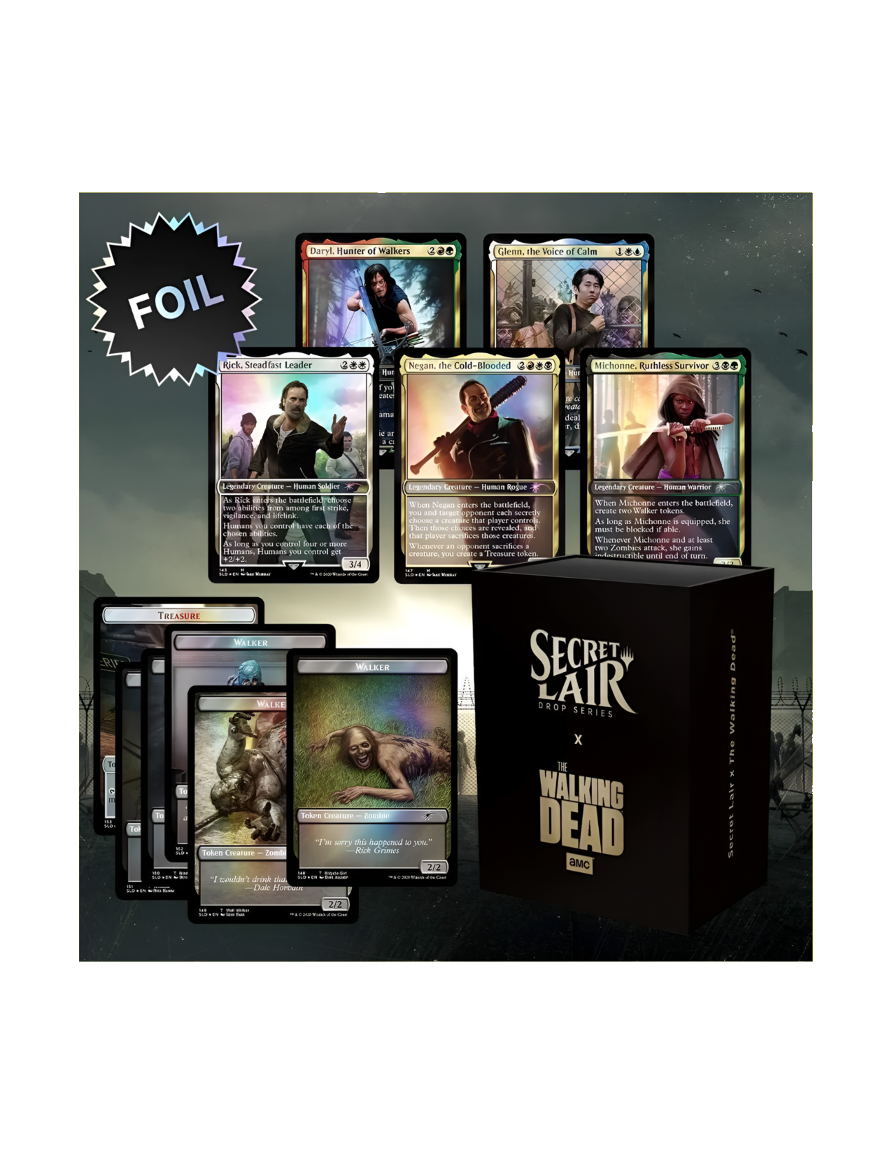 Secret Lair Drop: The Walking Dead - Traditional Foil Edition