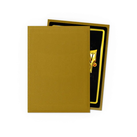 Dragon Shield Matte Sleeves - Gold (100)