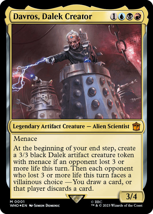 Universes Beyond: Doctor Who - Masters of Evil Commander Deck Precon