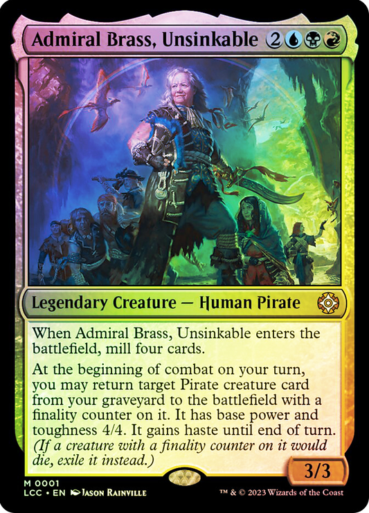 The Lost Caverns of Ixalan Commander Deck - Ahoy Mateys Precon