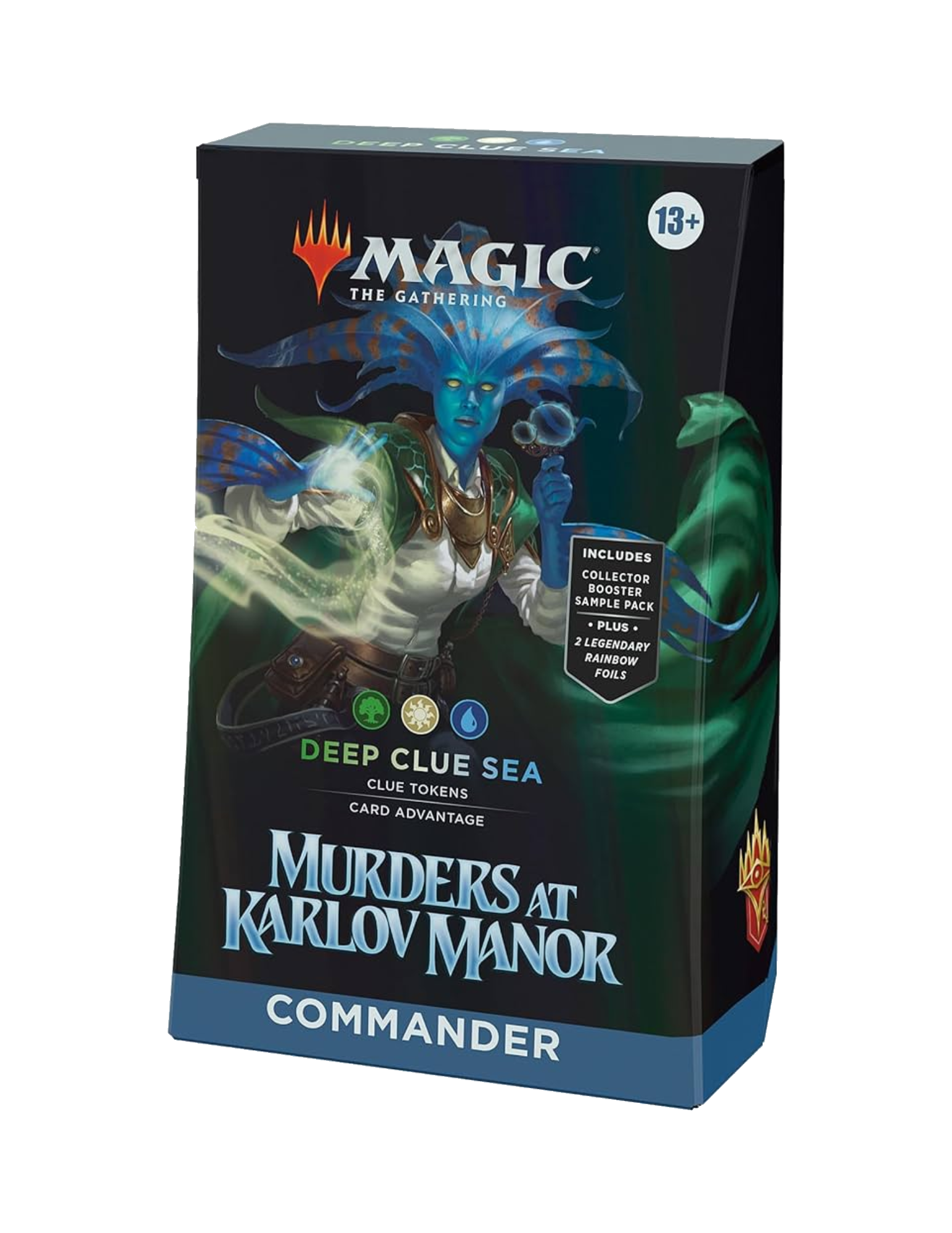 Murders at Karlov Manor Commander Deck - Deep Clue Sea Precon Fabled Tavern Murders at Karlov Manor Commander Deck - Deep Clue Sea Precon Fabled Tavern