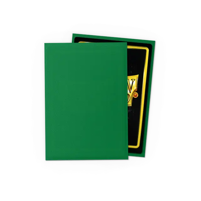 Dragon Shield Matte Sleeves (JAPANESE SIZED) - Emerald (60)