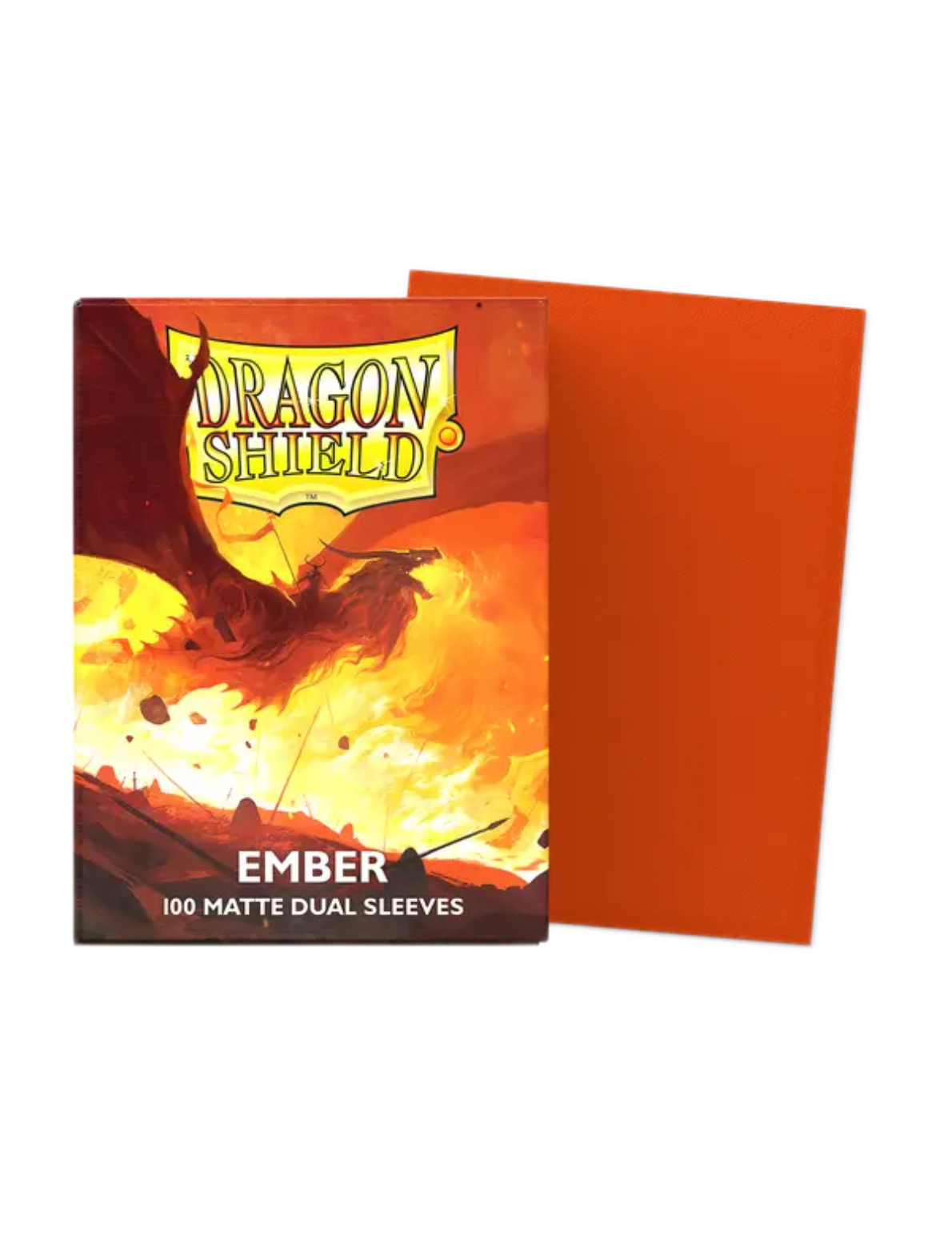 Dragon Shield Dual Matte Sleeves - Ember (100)