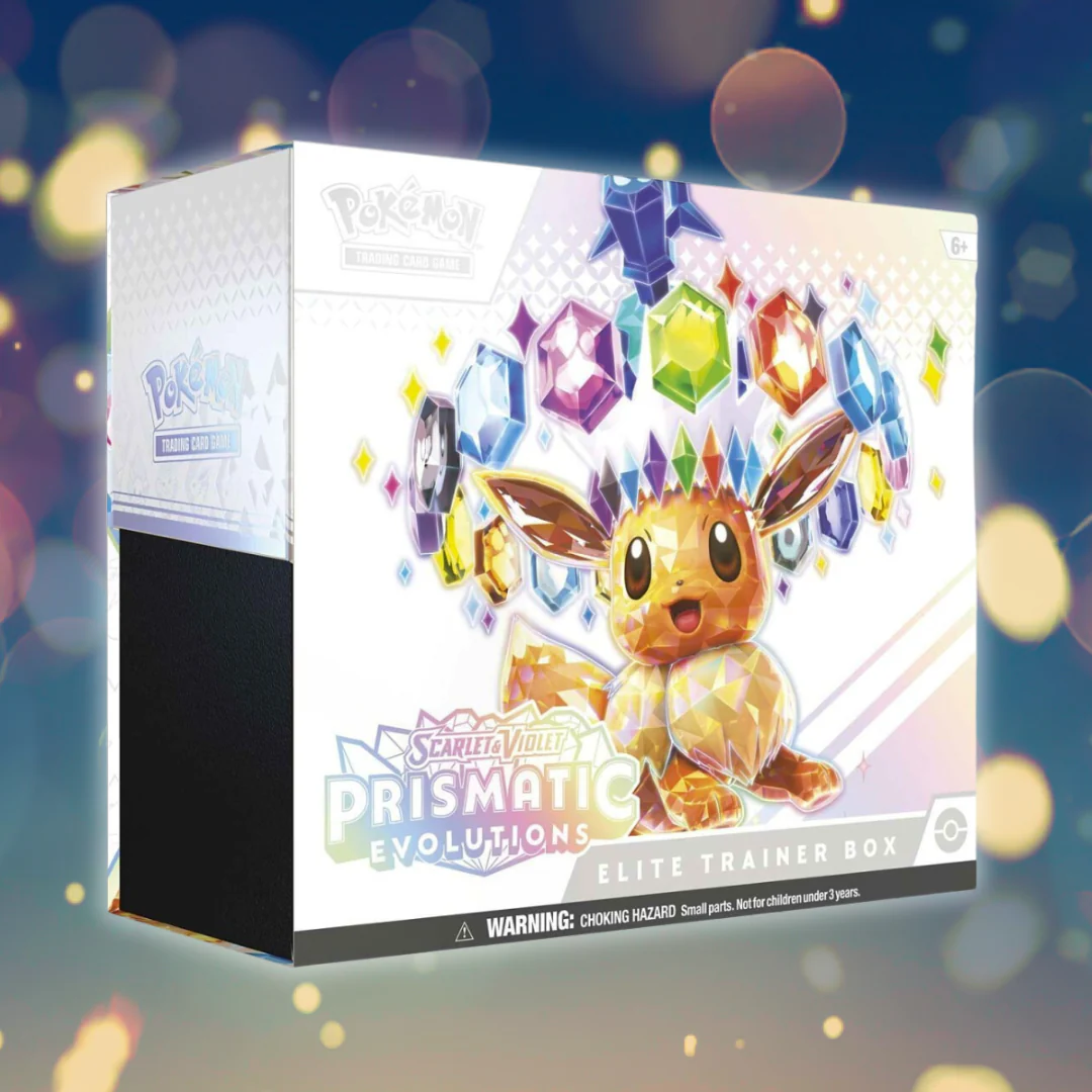 Pokemon Prismatic Evolutions Elite Trainer Box