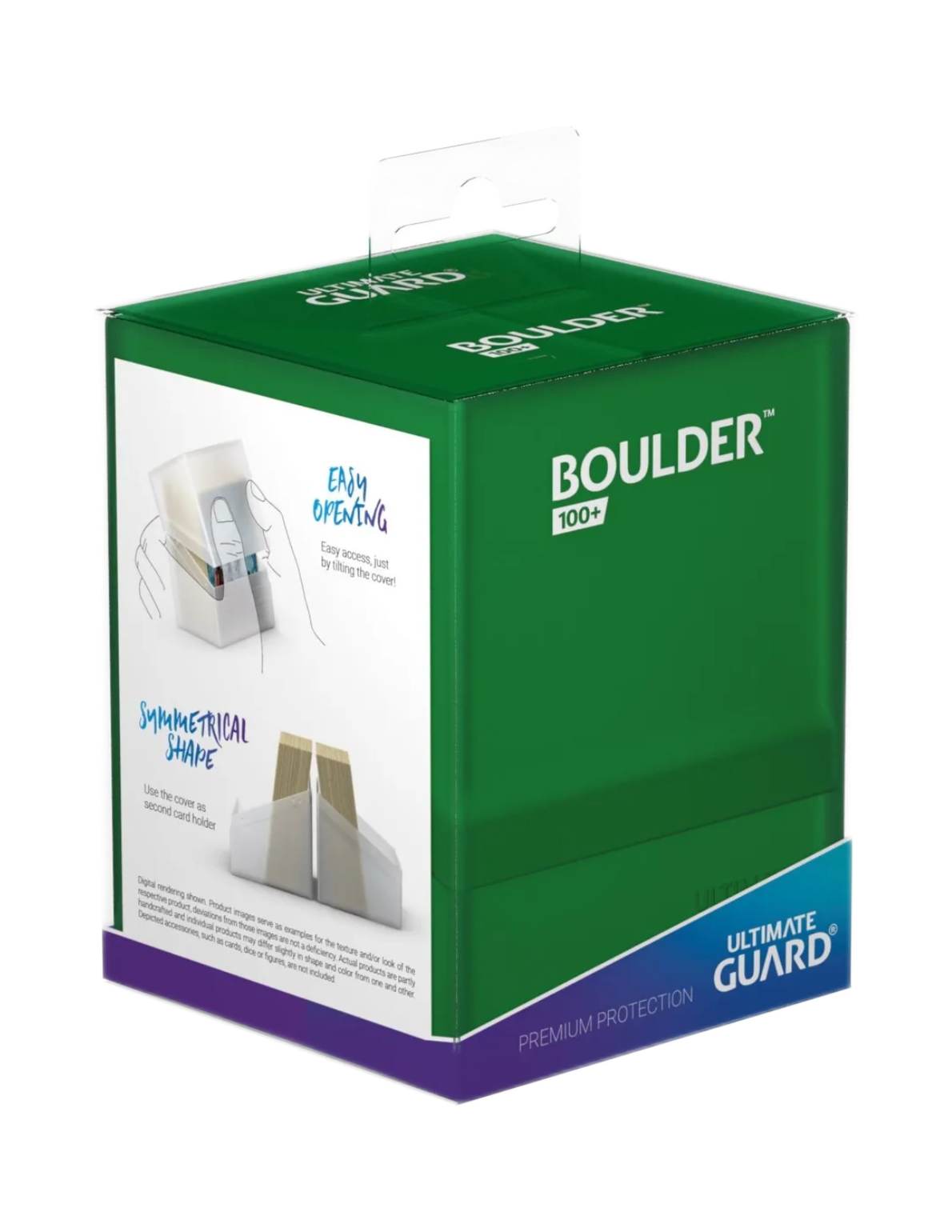 Ultimate Guard Deck Box Boulder 100+ Emerald