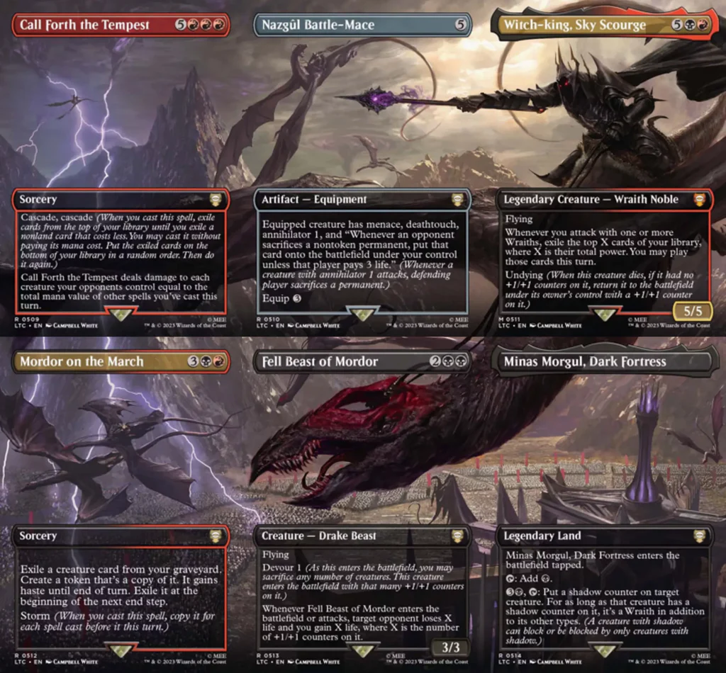 The Lord of the Rings: Tales of Middle-earth Scene Box - Flight of the Witch-King