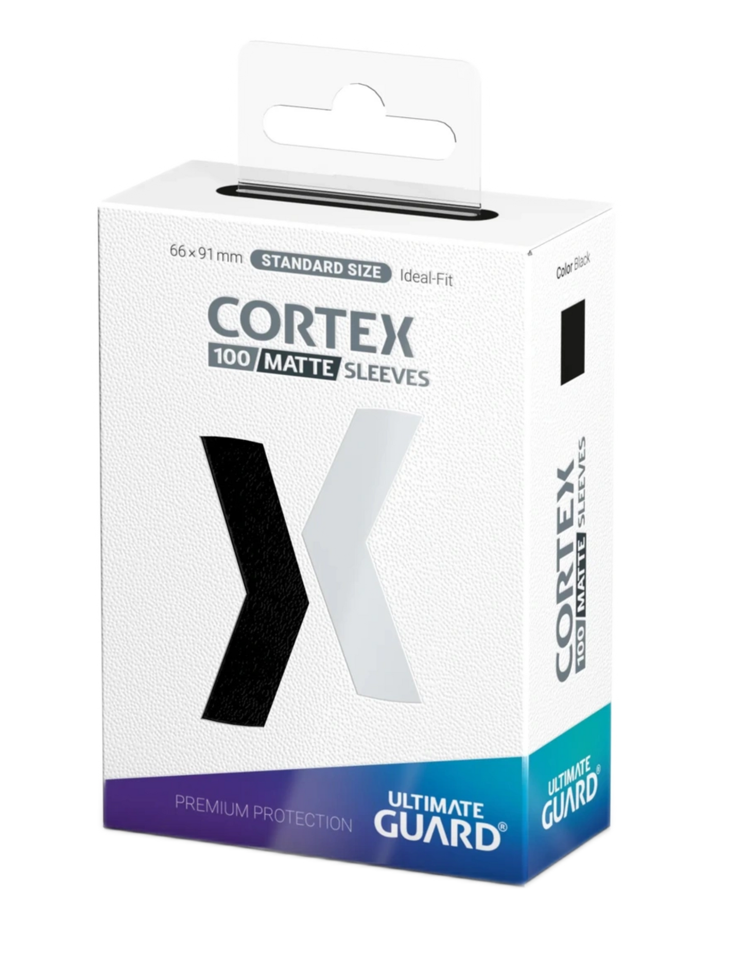 Cortex Sleeves Standard Size Matte - Black (100)