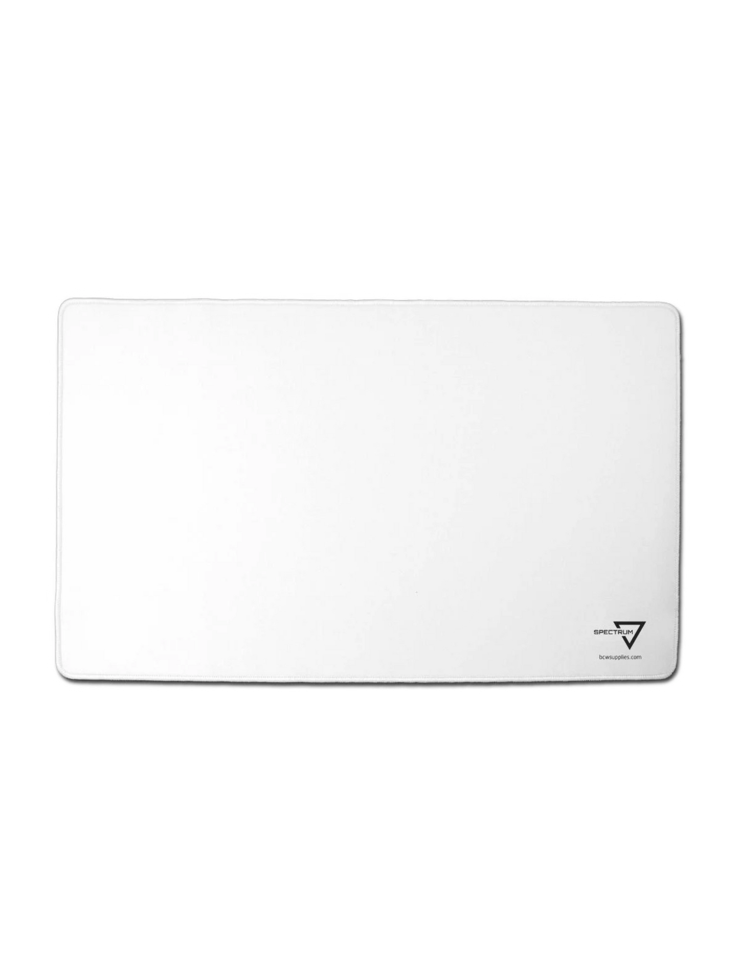 BCW SUPPLIES: SPECTRUM PLAYMAT: STITCHED WHITE