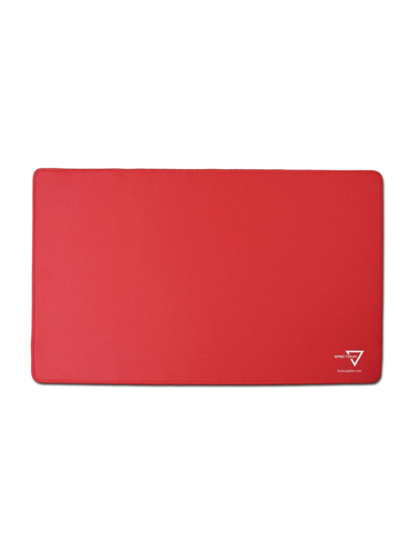 BCW SUPPLIES: SPECTRUM PLAYMAT: STITCHED RED