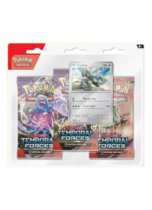 Temporal Forces 3 Pack Blister (Cleffa or Cyclizar)