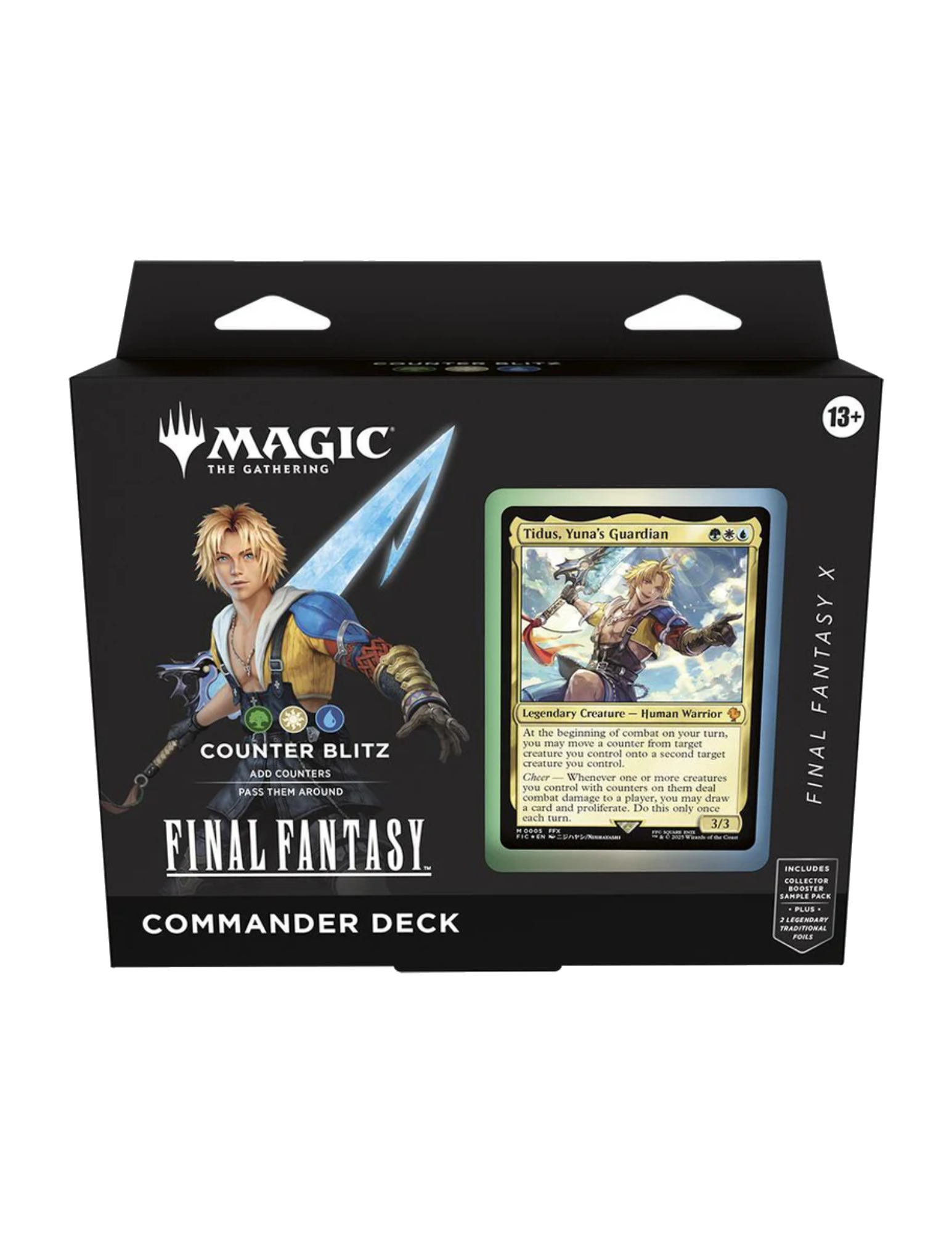 FINAL FANTASY Commander Deck Precon - FINAL FANTASY X Counter Blitz Fabled Tavern FINAL FANTASY Commander Deck Precon - FINAL FANTASY X Counter Blitz Fabled Tavern