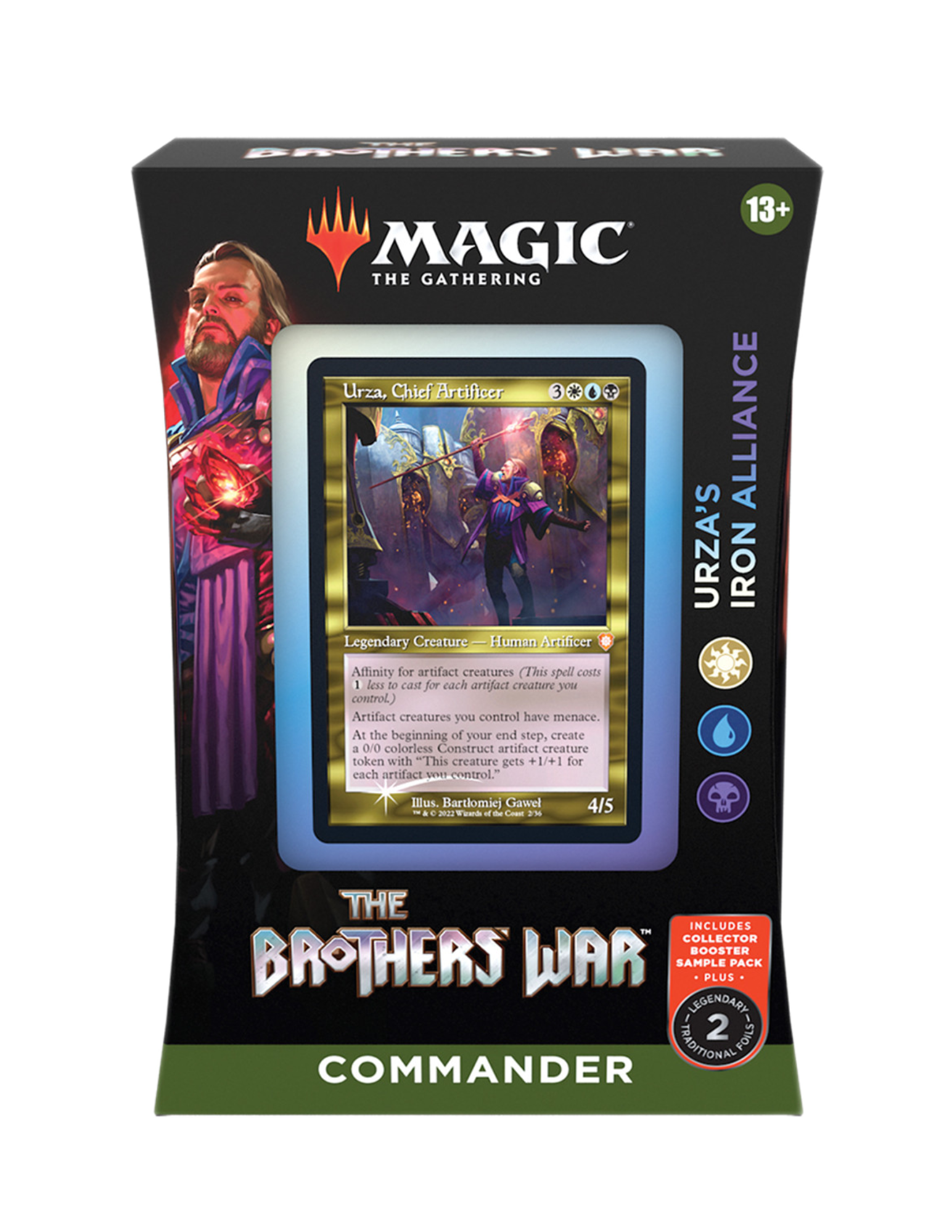 The Brothers' War Commander Deck Precon - Urza's Iron Alliance Fabled Tavern The Brothers' War Commander Deck Precon - Urza's Iron Alliance Fabled Tavern