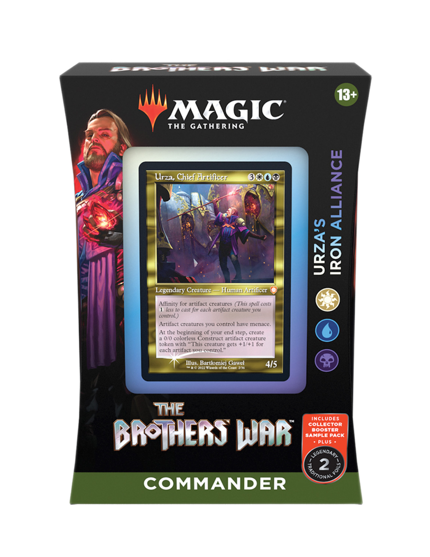 The Brothers' War Commander Deck Precon - Urza's Iron Alliance