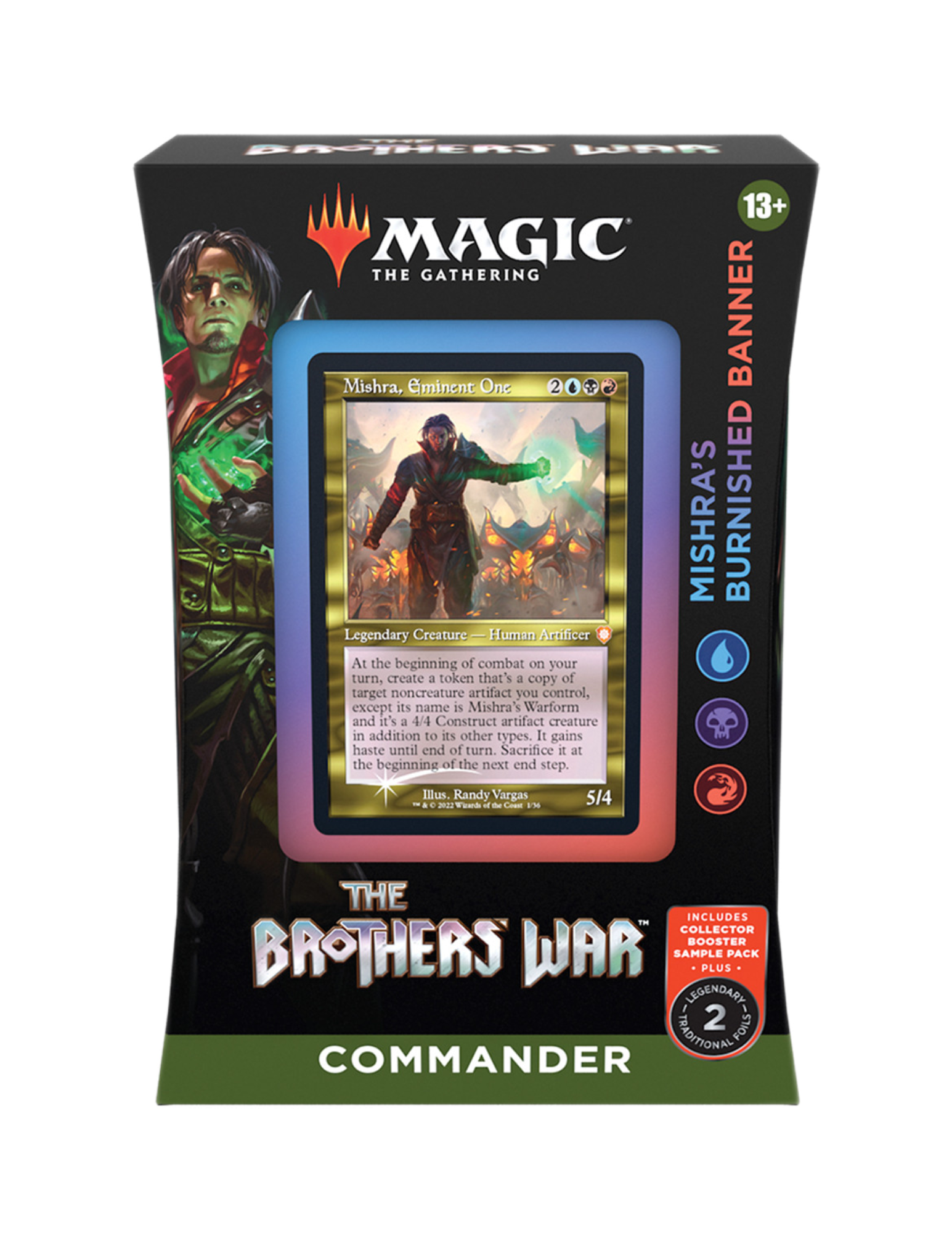 The Brothers' War Commander Deck Precon - Mishra's Burnished Banner Fabled Tavern The Brothers' War Commander Deck Precon - Mishra's Burnished Banner Fabled Tavern