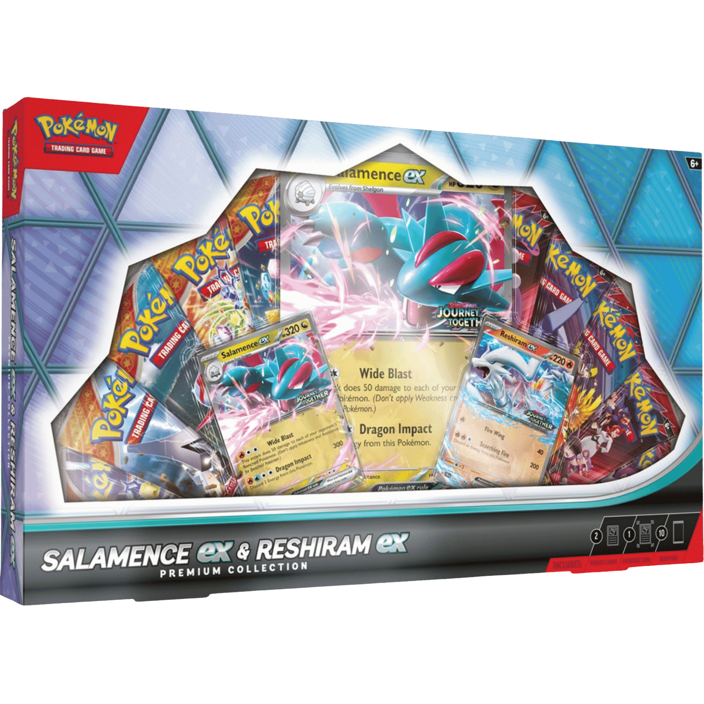 Salamence ex & Reshiram ex Premium Collection