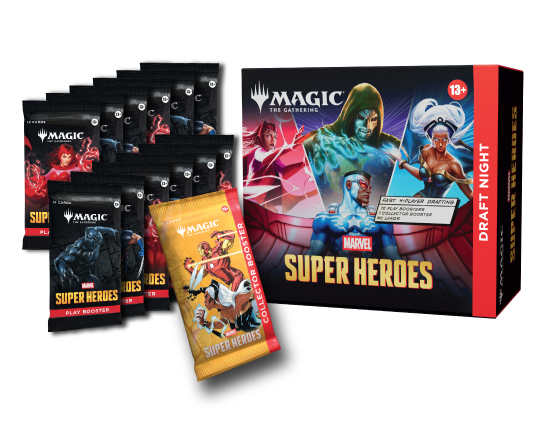 Magic The Gathering: Marvel Super Heroes - Draft Night (PRE-ORDER, EXPECT TO SHIP 6/26/26)
