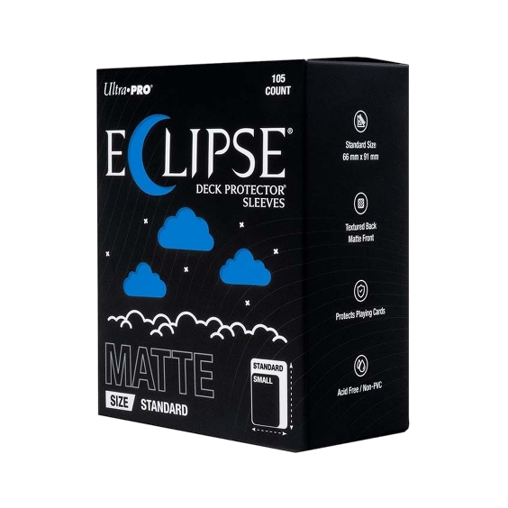 ULTRA PRO: ECLIPSE SLEEVES: STANDARD MATTE PACIFIC BLUE (105CT)