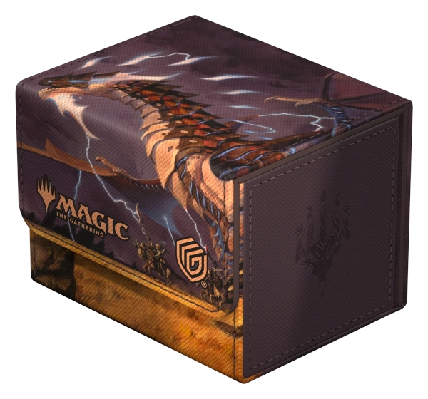 Sidewinder 100+ Xenoskin Deck Box Magic: The Gathering "Tarkir: Dragonstorm" Ghostfire - Neriv, Heart of the Storm