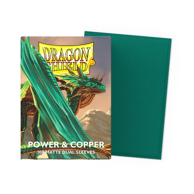 Dragon Shield Power & Copper - Matte Dual Sleeves