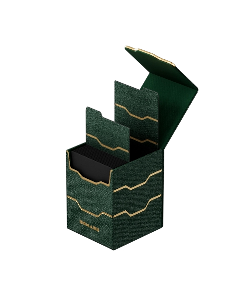 DOMARU Armory Collection Vertex 100+ Toploading Box - Malachite