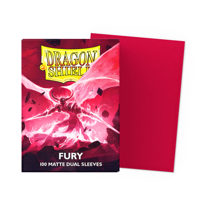 Dragon Shield Dual Matte Sleeves - Fury (100)