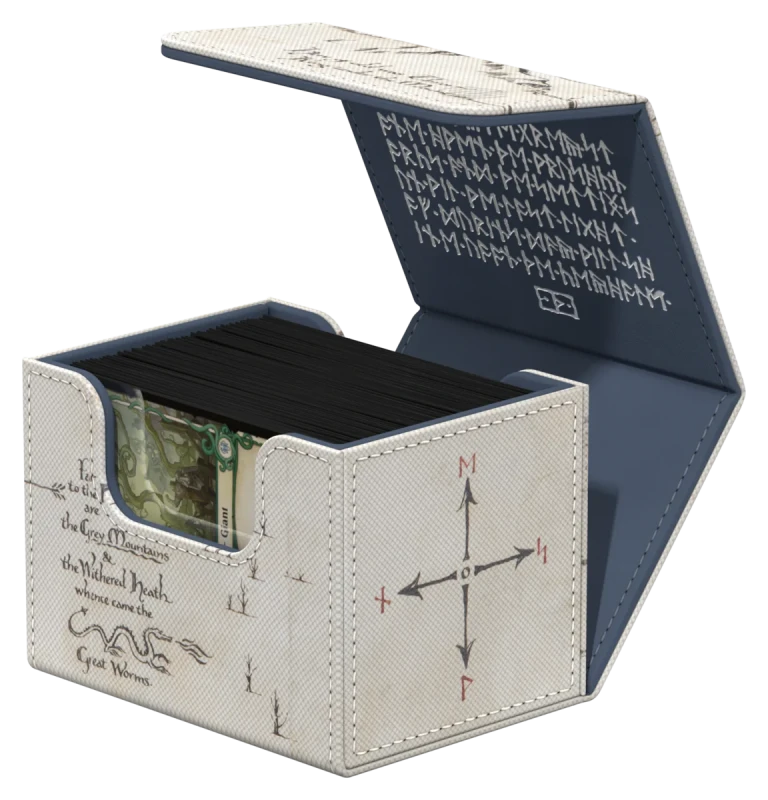 Sidewinder 100 Xenoskin Deck Box The Hobbit - Thrór's Map