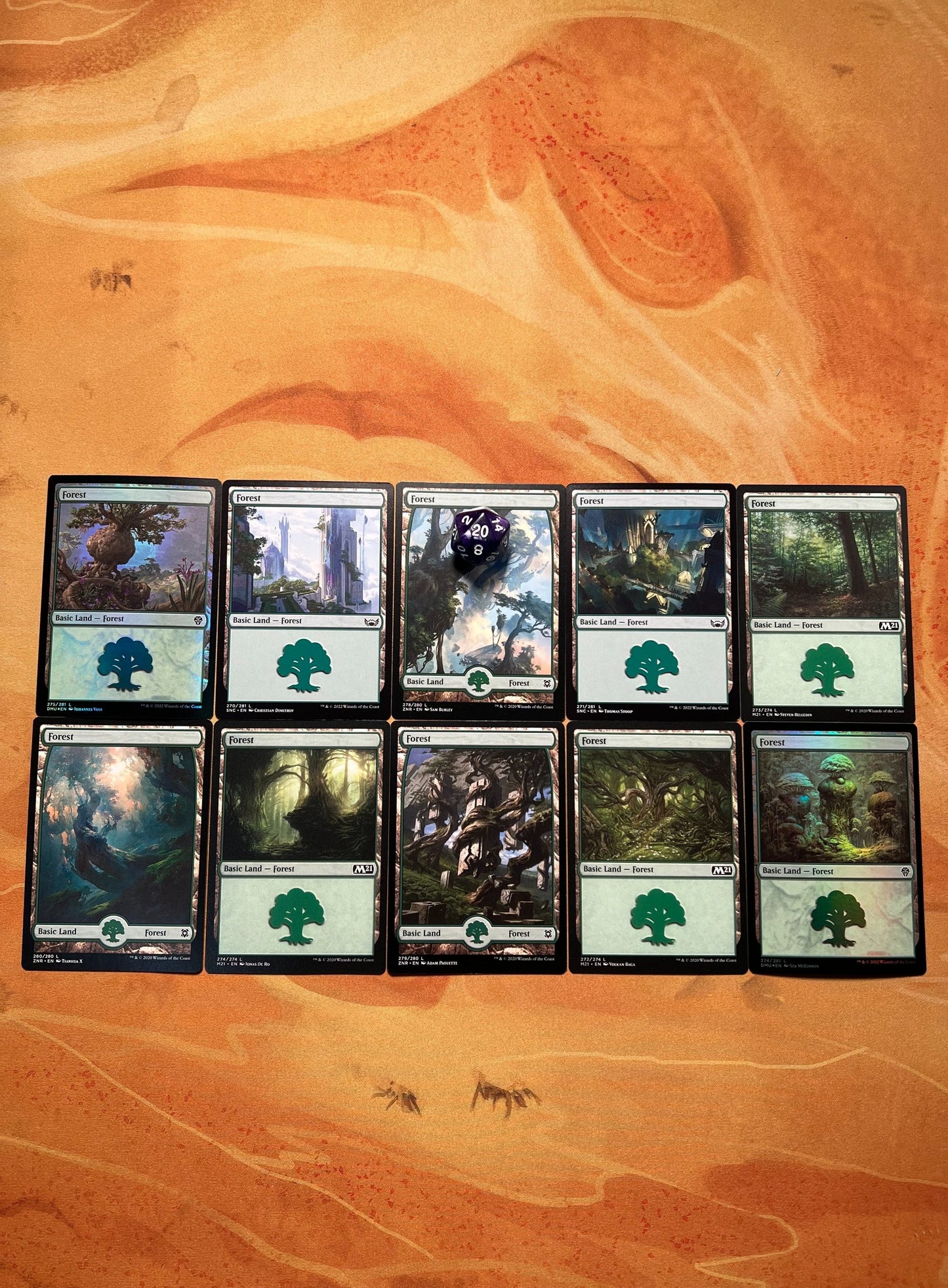 PICK YOUR COLOR - Basic Land Mystery Pack