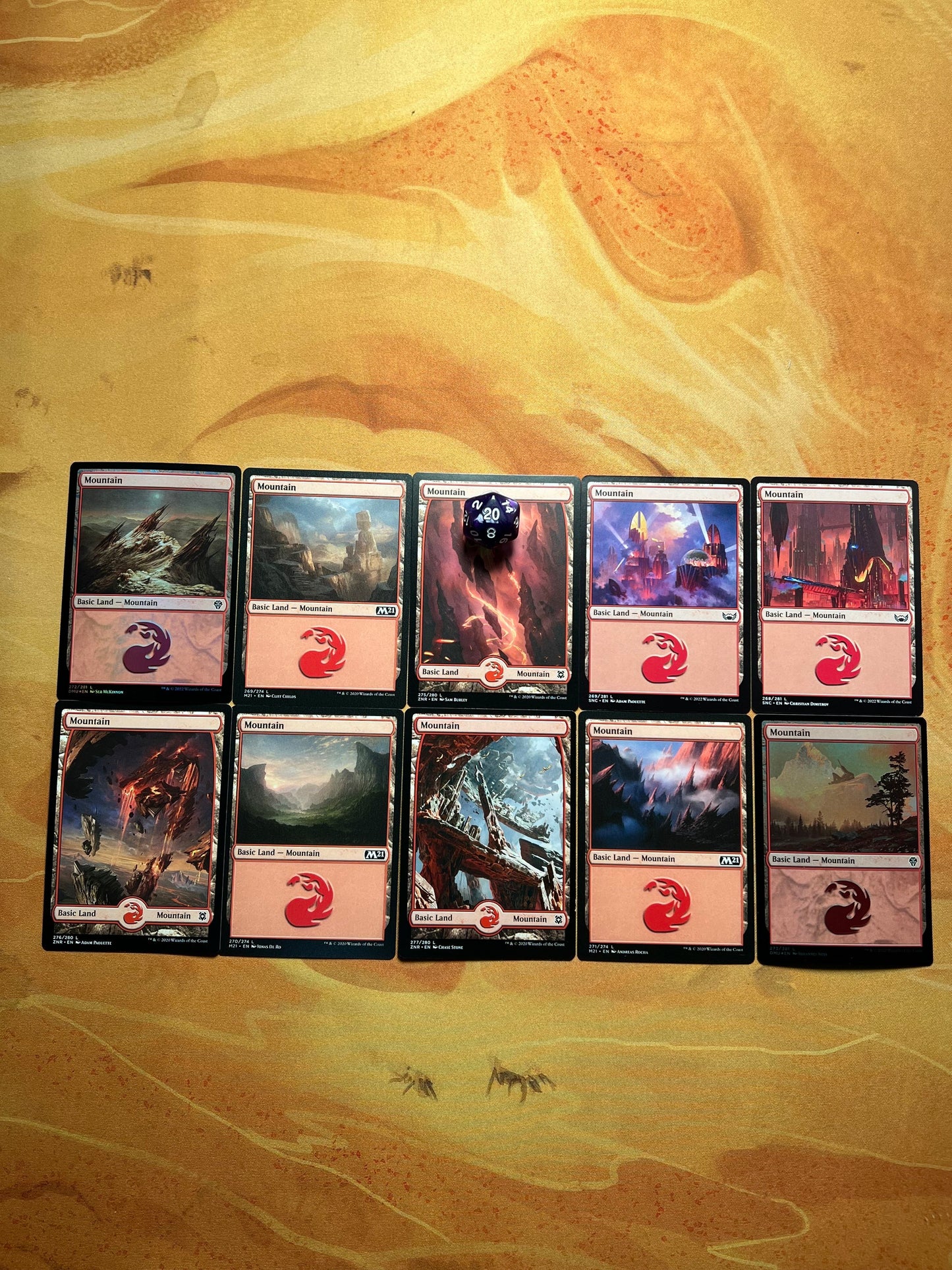 PICK YOUR COLOR - Basic Land Mystery Pack