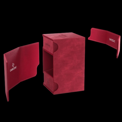 GAMEGENIC: WATCHTOWER DECK BOX 100+(RED)