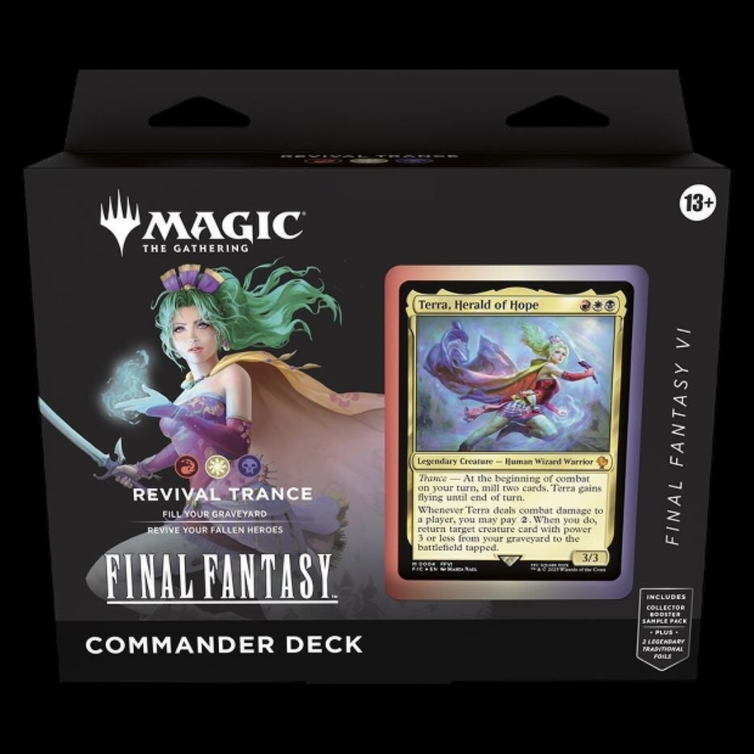 FINAL FANTASY Commander Deck Precon - FINAL FANTASY VI Revival Trance