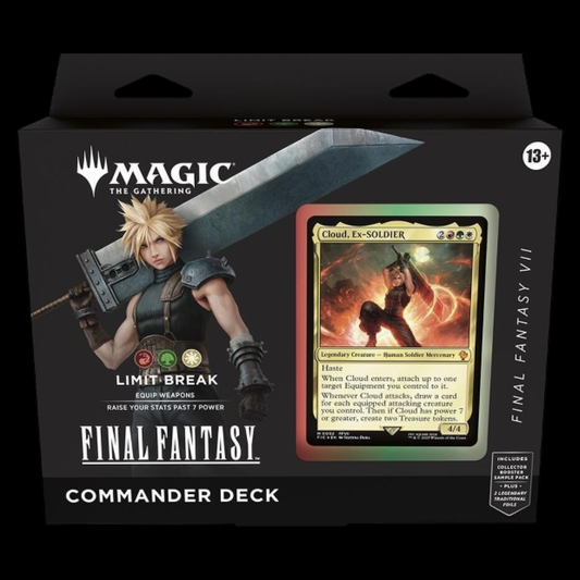 FINAL FANTASY Commander Deck Precon - FINAL FANTASY VII Limit Break