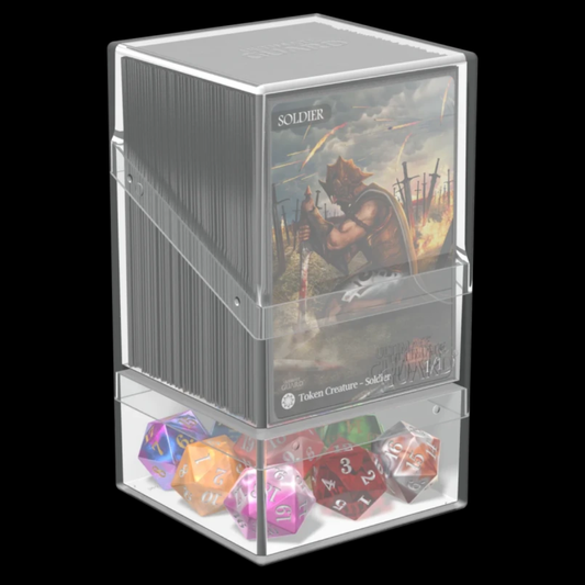 Ultimate Guard Boulder N Tray 100+ Deck Box - Clear