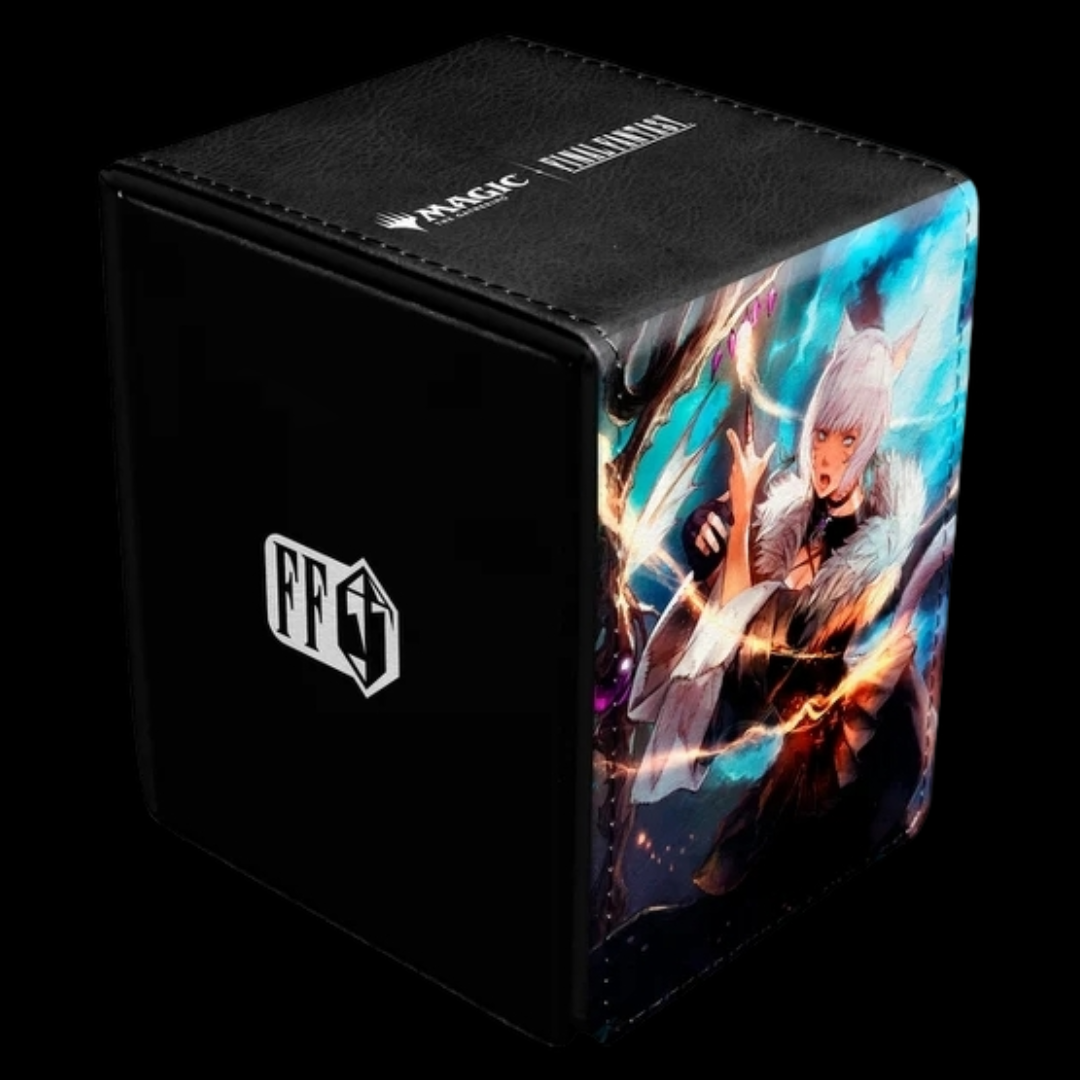 ULTRA PRO: MAGIC THE GATHERING: UNIVERSES BEYOND: FINAL FANTASY: Q4 ALCOVE FLIP DECK BOX PREMIUM Y'SHTOLA RHUL