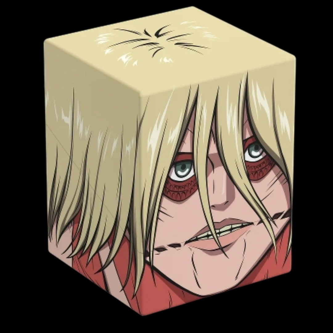 ULTIMATE GUARD: BOULDER DECK BOX ATTACK ON TITAN: FEMALE TITAN